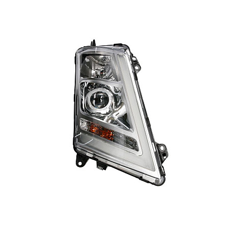 Far Headlamp R D1S/H1/LED/PY21W manual insert colour: chromium-plated indicator colour: transparent VOLVO FH II 01.12- GIANT 131-VT13312UMR