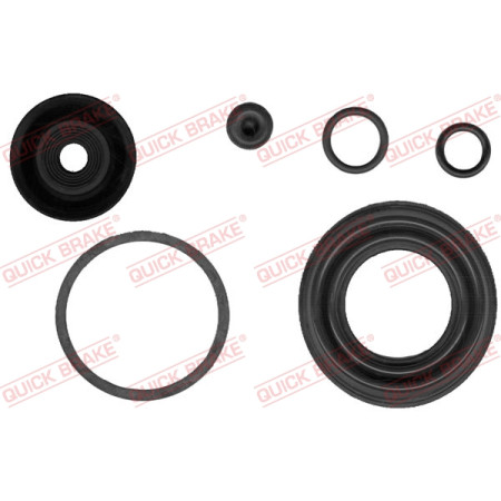 Kit reparare etrier Spate Dreapta/Stanga diametru piston: 40 CHEVROLET CRUZE ORLANDO OPEL ASTRA J ASTRA J GTC ZAFIRA C 1.3D-2.0D 05.09- QUICK BRAKE QB114-0264