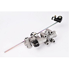 Supapa perna aer Supapa de reglare a inaltimii cu conexiune dubla pentru semiremorci conectori: M12x15  SAF SORL 2908 001 007 0