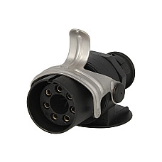 Stecher Mufa de metalica numar pini: 7 forma mufa: rotund EBS contacte insurubate TRUCKLIGHT PL-07-EBS/2