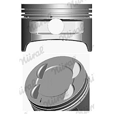 Piston 795 +0.50 FORD C-MAX FOCUS C-MAX FOCUS II MONDEO IV 1.6/1.6LPG 10.03-01.15 NURAL 87-141307-20