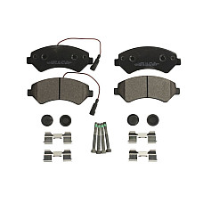 Set placute de frana Fata cu lacat cu suplimente CITROEN JUMPER FIAT DUCATO PEUGEOT BOXER 2.0D-3.0D 04.06- BRECK 24467 00 703 10