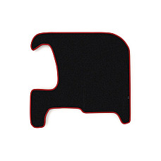 Covor compartiment picioare F-CORE cabina ingusta ACTIVE TIME cabina ingusta ZI ACTIVa pentru tunelul central cantitate in set 1 szt. material - velours culoare - rosu pentru transmisie manuala IVECO STRAL F-CORE F-CORE CMT09 RED