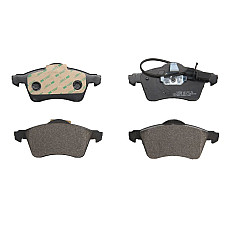 Set placute de frana Fata cu senzor de uzura integrat cu suplimente VW TRANSPORTER IV 2.5/2.5D/2.8 09.90-06.03 BRECK 21885 00 701 10