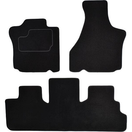 Covoras podea textil Floor mats Velours 4 pcs front/rear set colour neagra CHRYSLER VOYAGER IV 02.00-12.08 Delivery van long MAMMOOTH MMT A041 CHR110 PRM 01