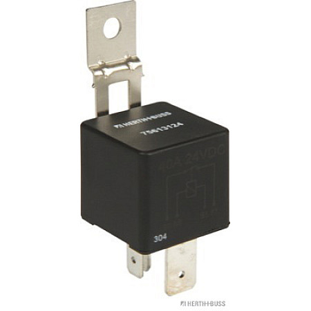 Releul curentului de lucru Releu 24V 40A SCANIA VOLVO HERTH+BUSS PARTI ELECTRICE 75613124