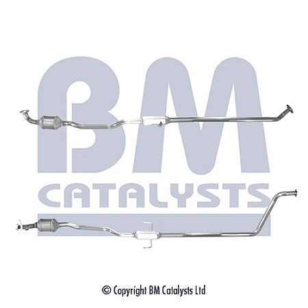 Catalizator EURO 6 CITROEN C1 II PEUGEOT 108 TOYOTA AYGO 1.0 04.14- BM CATALYSTS BM92151H