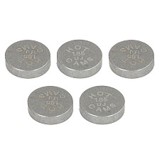 Sortiment, seibe de ajustare-joc supapa Valve plate 748mm x185mm 5 pcs CAGIVA RAPTOR V-RAPTOR GAS GAS EC HONDA CB CB-1 CBF CBR CRF FJS GL NPS NX RVF SH ST VF VFR KAWASAKI ER-6F ER-6N EX 50-1800 1988-2017 4 RIDE PZ748185/5