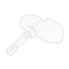 Senzor, sistem de control al presiunii pneuri Senzor de aer al rotii TPMS TPMS TOYOTA AURIS AVENSIS COROLLA RAV 4 IV VERSO YARIS/HATCHBACK 11.08- OE TOYOTA 42607-02031