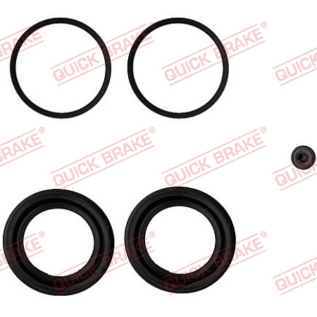 Kit reparare etrier Fata Dreapta/Stanga diametru piston: 45 MAZDA CX-7 CX-9 MITSUBISHI GRANDIS PAJERO CLASSIC PAJERO II PAJERO III PAJERO IV PAJERO SPORT I 2.0D-3.8 12.90- QUICK BRAKE QB114-0044