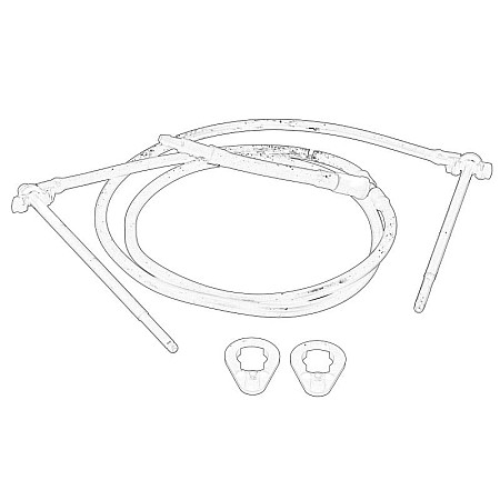 Conducta,spalare parbriz Windscreen washer hose VOLVO OE VOLVO VO82366018
