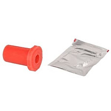 Bucsa din poliuretan, 1pcs, body/spate leaf spring, Stanga/Dreapta, spate, hardness: 80 Sha, ; MITSUBISHI L 300 / DELICA II, L 300 III, L200, PAJERO I, PAJERO II 1.6-3.0 05.80- - TEDGUM 00447345