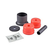 Bucsa din poliuretan, 1pcs, body/spate top swingarm, Stanga/Dreapta, hardness: 80 Sha, DO NOT PRESS OUT OUTER SLEEVE FROM SOCKET; JEEP CHEROKEE, GRAND CHEROKEE II, LIBERTY 2.4-4.7 10.98- - TEDGUM 01147457