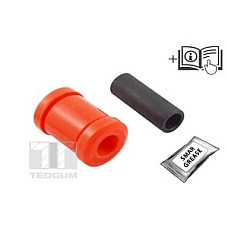 Bucsa din poliuretan, 1pcs, fata swingarm, Stanga/Dreapta, fata, hardness: 80 Sha, ; MITSUBISHI LANCER VII, LANCER VIII, OUTLANDER II, OUTLANDER III 1.6-2.4 09.03- - TEDGUM TED28383