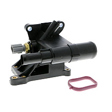 termostat carcasa VOLVO C30 S40 II S80 II V50 FORD C-MAX C-MAX II FIESTA V FIESTA VI FOCUS C-MAX FOCUS I FOCUS II FOCUS III FUSION GALAXY II MONDEO II 1.6-3.0 08.96- VEMO V25-99-1757