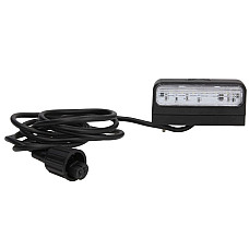 Iluminare numar de circulatie Licence plate lamp REGPOINT II LED 12/24V 48x45x100mm hose length: 2000mm connector: ASS2 ASPOCK A36-3805-004