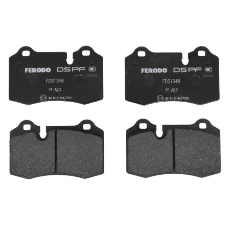 Placute de frana - Tuning Ferodo DS Performanta frana tampoane P Renault Clio II 3.0 V6 terminale Brembo / Senzor / Peugeot 406 Coupe / Lancia / Ford Focus RS Turbo FERODO FDS1348