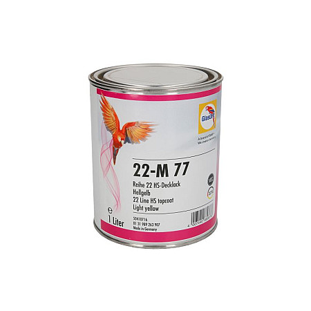 Vopsele Vopsea 1 l galben pal acrilic luciu pt caroserie compusi organici volatili: 420 tip de pulverizare: pistol GLASURIT 50410716