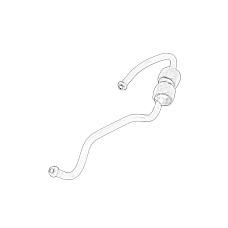 Conducta alimentare cu combustibil Fuel hose metal AUDI A1 A3 SEAT ALTEA ALTEA XL IBIZA IV IBIZA IV SC IBIZA IV ST LEON TOLEDO IV SKODA FABIA II OCTAVIA II RAPID ROOMSTER ROOMSTER PRAKTIK SUPERB II 1.6D 02.09- OE VW 03L 130 321G