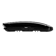 Cutie pavilion Roof box Motion XT XL way of opening: from both sides colour: neagra glossy capacity: 500 l 215x915x44 cm 5-7/3-5 payload: 75 kg weight: 235 kg. THULE 6976 adapter required for SlideBar bar THULE THU 629801