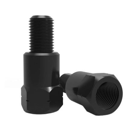 Set montaj, oglinda exterioara Mirror adaptor universal thread diameter: 8x125mm direction: right-sided colour: neagra transition from 8mm to 10mm thread OXFORD OX579