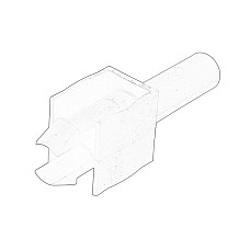 Suport radiator Radiator brackets support top  FORD C-MAX II FOCUS III KUGA I TOURNEO CONNECT V408 NADWOZIE WIELKO TRANSIT CONNECT V408/MINIVAN 1.0-2.5 02.08- OE FORD 1830448