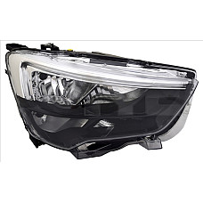 Far Headlamp L H1/H7/LED with motor OPEL COMBO E 06.18- TYC TYC 20-17862-06-2