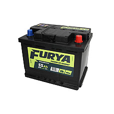 Acumulator Pornire Acumulator FURYA 12V 55Ah/420A R+ borna standard 242x175x190 B13 - flansa de montare 10.5 mm pornire FURYA BAT55/420R/FURYA