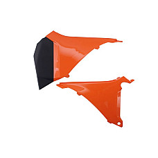 Kituri de plastic Air filter cover colour Orange KTM EXC EXC-F SX 125-500 2011-2013 CEMOTO 8449700004 CEM