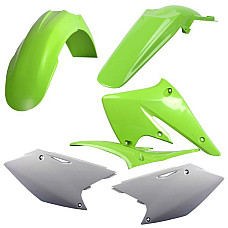 Kituri de plastic Off-road plastic accessories colour OEM KAWASAKI KX 250 2004-2005 CEMOTO 91250 CEM