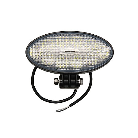 Lumina de lucru Lampa de lucru LED 11/30V 70W 5500lm numar elemente LED: 10 inaltime: 87mm latime: 176mm adancime: 86mm cu sirma de 05 m lumina dispersata sticla ondulata WESEM CRV1J.56001.00