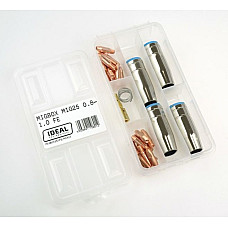 Accesorii si materiale pentru sudare Service parts kit 08/1mm box intended use: for welding steel welding clamp MIG 25 IDEAL MIGBOX25/FE/MIX01