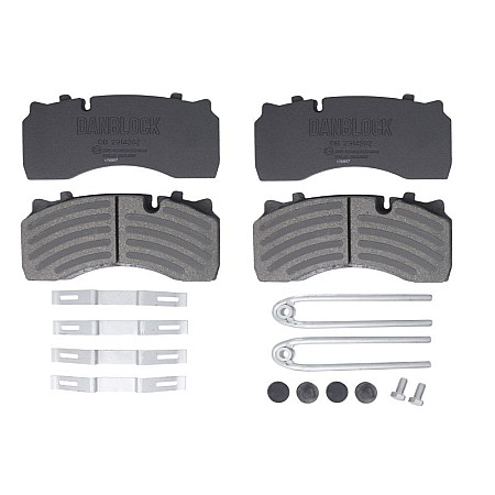 Set placute de frana Fata WABCO PAN 19-2 RVI MIDLUM DCI6-A-MIDR06.02.26Y/41 01.00- DANBLOCK DB 2914282