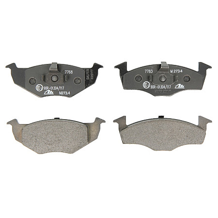 Set placute de frana Fata SEAT AROSA SKODA FABIA I FABIA I PRAKTIK FABIA II VW FOX LUPO I POLO POLO III POLO IV 1.0-2.0 10.94-12.14 ATE 13.0460-7100.2