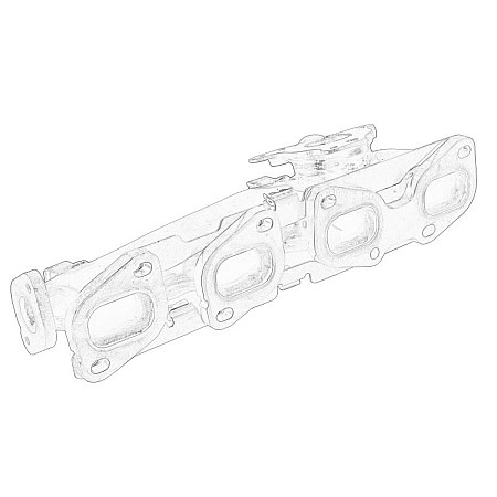 Galerie, sistem de esapament Exhaust manifold MERCEDES C A205 C C204 C C205 C W204 C W205 C T-MODEL S204 C T-MODEL S205 CLS C218 CLS SHOOTING BRAKE X218 E A207 E C207 2.2D/2.2DH 08.08- OE MERCEDES 651 140 09 09