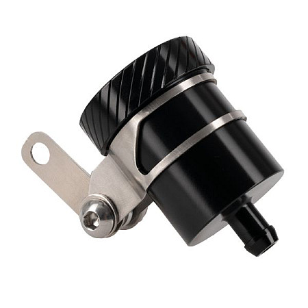 REzervor de colectare, lichid de frana Brake fluid expansion tank rear quantity per packaging: 1pcs capacity: 21ml material: aluminium colour: neagra OXFORD OX800