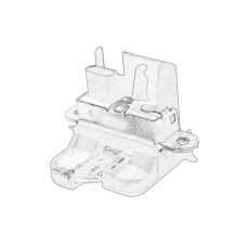 Incuietoare haion Incuietoare capota SKODA YETI 05.09-12.17 OE SKODA 5L6 827 505E