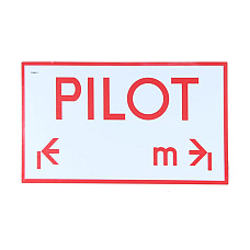 Semn de avertizare Warning/information boardWarning/information board 1pcs 600mm x 1030mm CARGOPARTS CARGO-T059