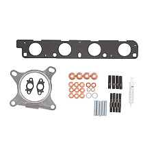 Set montaj, turbocompresor Turbocharger assembly kit with gaskets AUDI A3 Q3 TT SEAT ALHAMBRA ALTEA ALTEA XL LEON TOLEDO III SKODA OCTAVIA II SUPERB II YETI VW BEETLE CC B7 EOS GOLF V 1.8/2.0 09.04- ELRING EL261160