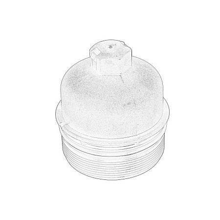 Capac, carcasa filtru ulei Capacul carcasei filtrului de ulei DS DS 3 DS 4 DS 5 CITROEN BERLINGO BERLINGO MULTISPACE BERLINGO/MINIVAN C-ELYSEE C3 AIRCROSS II C3 II C3 III C3 PICASSO 1.6D 04.08- OE PEUGEOT 1610693880