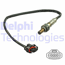 Sonda lambda 500mm  OPEL ASTRA H ASTRA H CLASSIC ASTRA H GTC ASTRA H/KOMBI SIGNUM VECTRA C VECTRA C GTS ZAFIRA B ZAFIRA B/MINIVAN 1.6-1.8LPG 07.05- DELPHI ES21116-12B1
