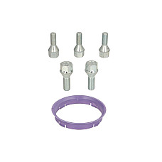Trusa de montare a jantei de aliaj Fitting kit FZ29 74.1-72.6 B C17F27 60 cone M14x125 L27 1 kit / 1 wheel - 5 holes ITWHEELS ITW49044