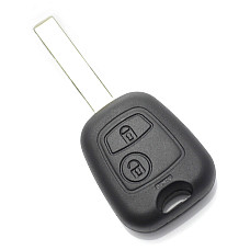 Citroen / Peugeot - carcas cheie cu 2 butoane
