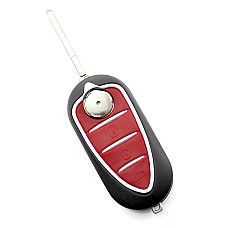 Alfa Romeo - Carcas cheie - tip briceag, cu 3 butoane - CARGUARD