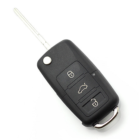 Carcas cheie tip briceag cu 3 butoane - Volkswagen - CARGUARD