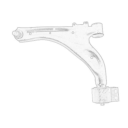 Brat, suspensie roata Front axle track control arm L front 20 mm set CHEVROLET ORLANDO 1.4-2.0D 02.11- OE OPEL 94544265
