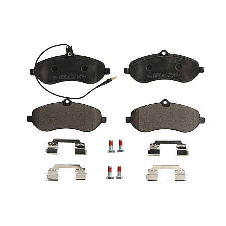 Set placute de frana Fata cu senzor de uzura integrat CITROEN JUMPY FIAT SCUDO PEUGEOT EXPERT EXPERT TEPEE TOYOTA PROACE 1.6D/2.0/2.0D 01.07- BRECK 24595 00 701 00
