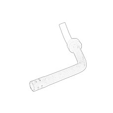 Cuplaj conducta lichid racire Cooling system rubber hose expansion tank   water pump CITROEN JUMPER FIAT DUCATO PEUGEOT BOXER 3.0D 04.06- OE FIAT 5801654455