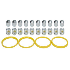 Trusa de montare a jantei de aliaj Fitting kit N 76x661 N M12x125 K21 CLOSED 1 kit / 4 wheels - B/N qty 24 MAK MAK 8000000491