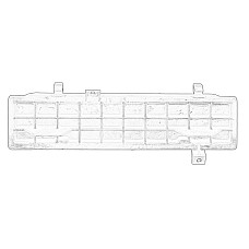 Adapter filtru cabina Cabin filter cover CITROEN JUMPER FIAT DUCATO PEUGEOT BOXER 2.0D-Electric 04.06- OE PEUGEOT 6447YD